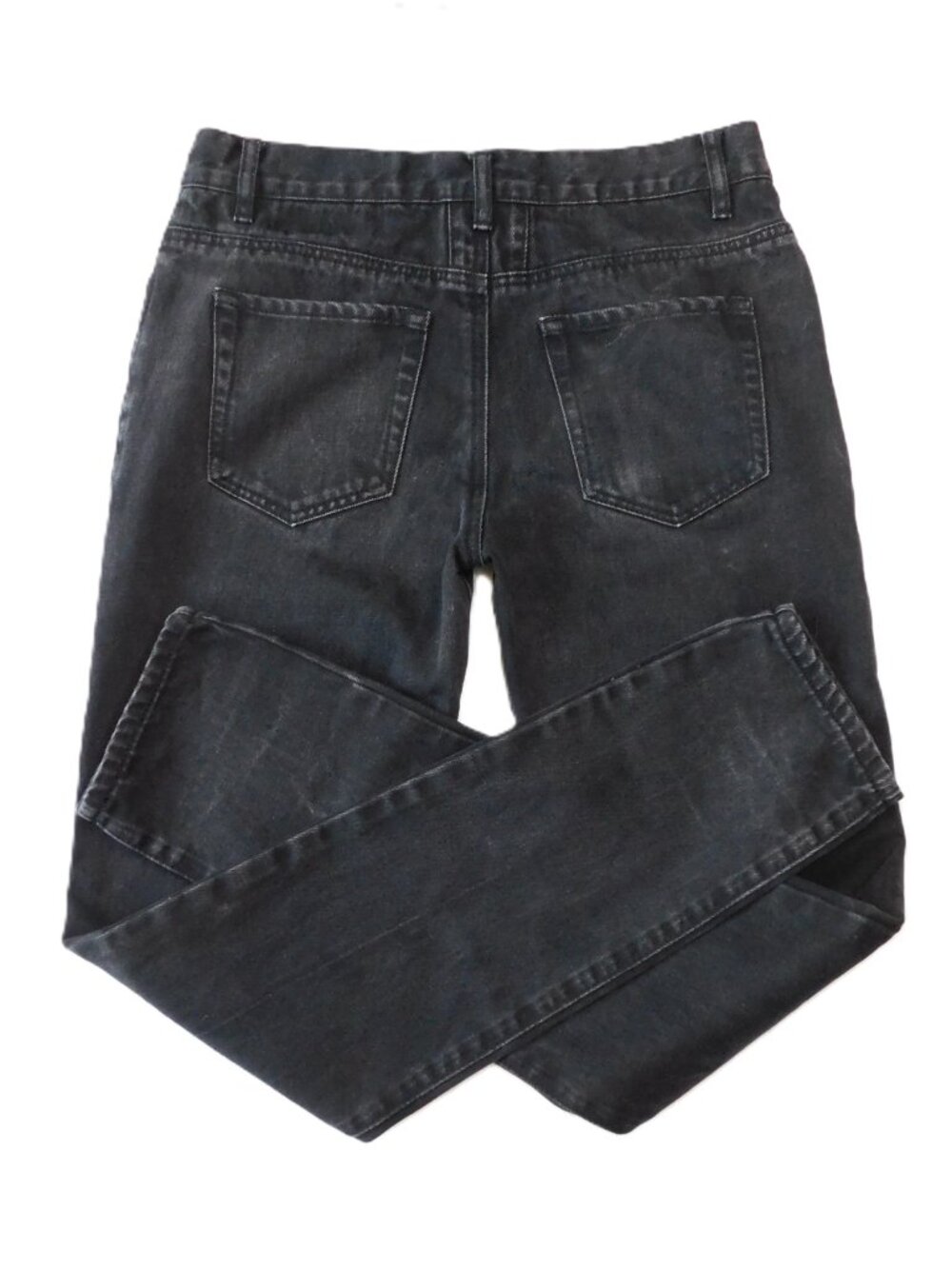 Saint Laurent D02 M/SK-LW Skinny Jeans | Black Washed | Zipper Pull Missing | 32 - Picture 10 of 10